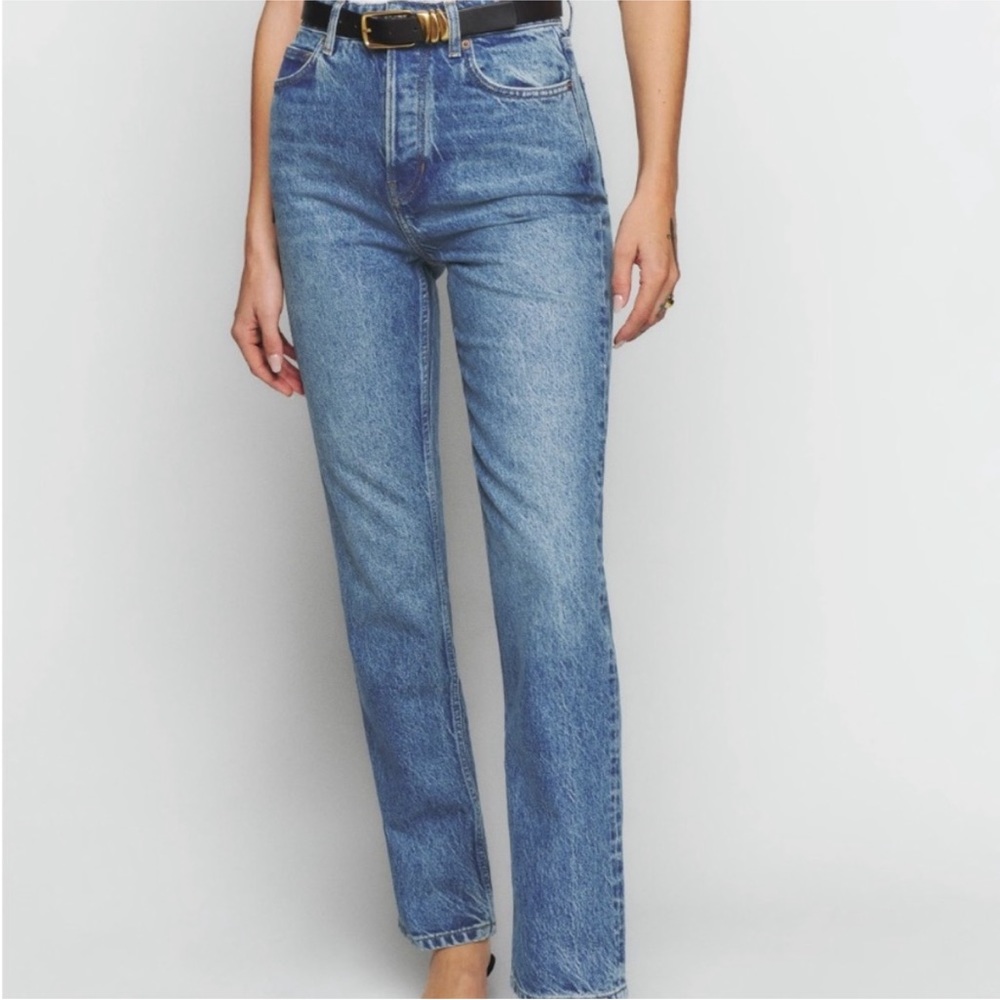 Reformation Cynthia High Rise Straight